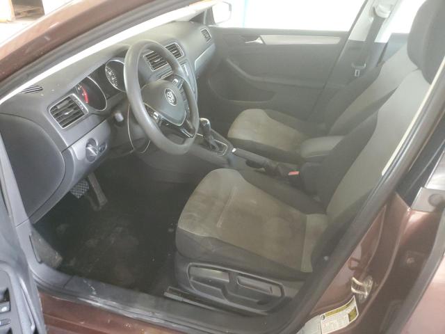 3VW2B7AJ1HM340752 - 2017 VOLKSWAGEN JETTA S BROWN photo 7