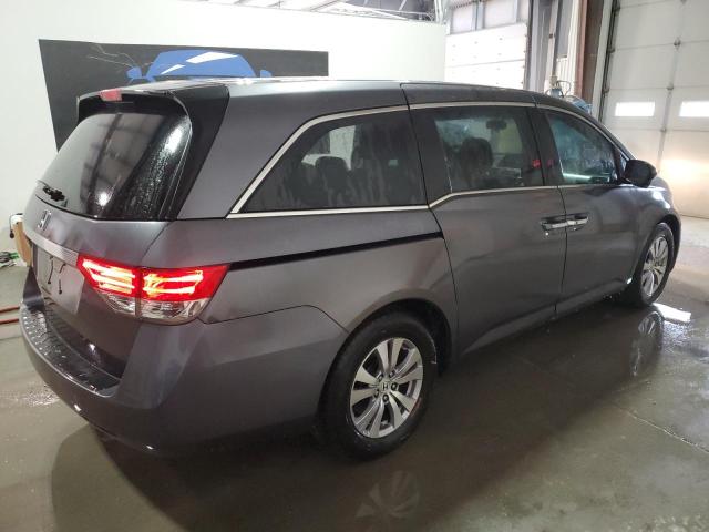 5FNRL5H48FB117726 - 2015 HONDA ODYSSEY EX GRAY photo 3