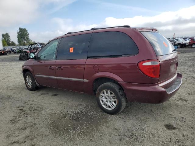 2B8GP44351R220761 - 2001 DODGE CARAVAN SPORT BURGUNDY photo 2