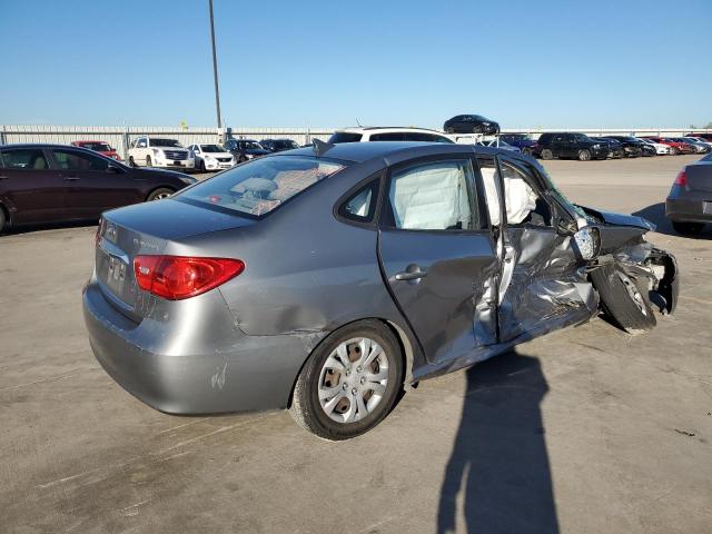 KMHDU4AD8AU037625 - 2010 HYUNDAI ELANTRA BLUE GRAY photo 3