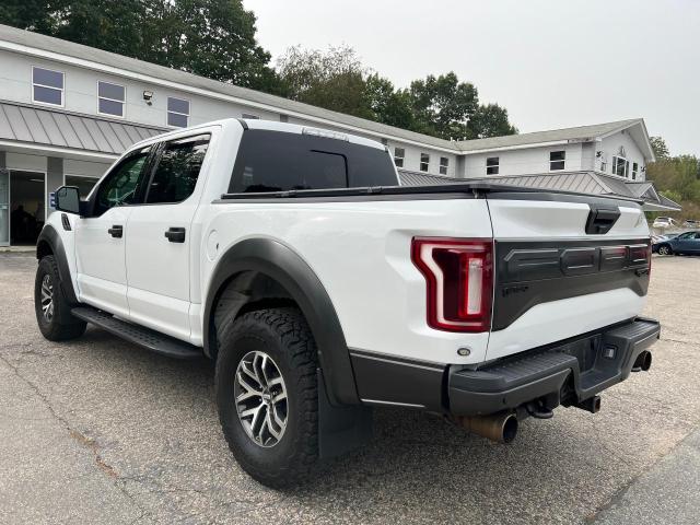 1FTFW1RG3JFC37255 - 2018 FORD F150 RAPTOR WHITE photo 3