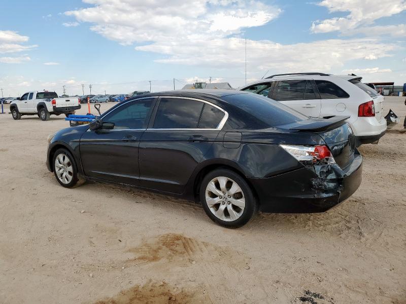 1HGCP26718A163627 - 2008 HONDA ACCORD EX BLACK photo 2