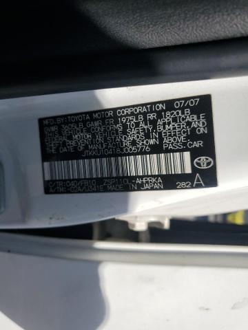JTKKU10418J005776 - 2008 TOYOTA SCION XD 白色 照片 12