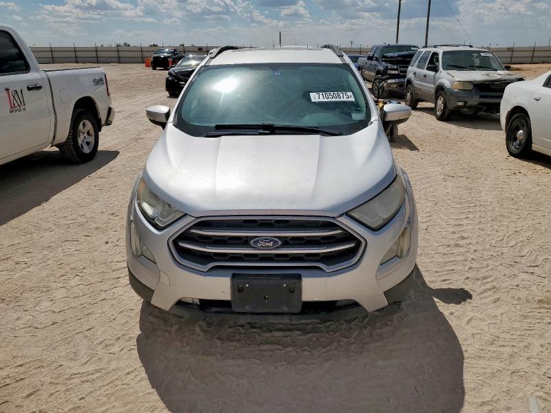 MAJ3P1TE5JC199767 - 2018 FORD ECOSPORT SE Сріблястий фото 5