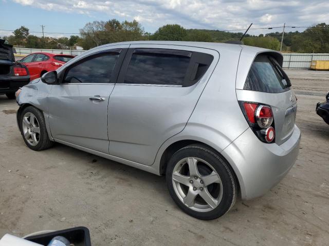 1G1JE6SB8F4199848 - 2015 CHEVROLET SONIC LTZ SILVER photo 2