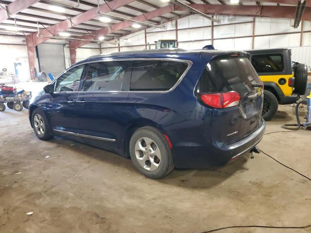 2C4RC1EG8HR536271 - 2017 CHRYSLER PACIFICA TOURING L PLUS BLUE photo 2