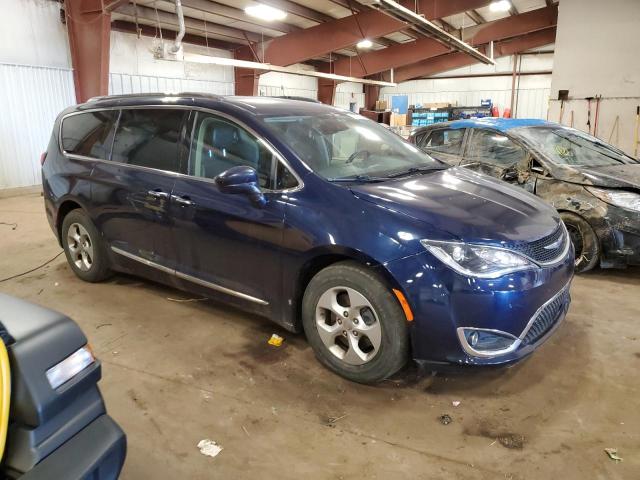 2C4RC1EG8HR536271 - 2017 CHRYSLER PACIFICA TOURING L PLUS BLUE photo 4