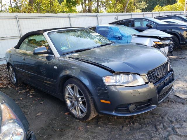 WAUDF48H89K010713 - 2009 AUDI A4 2.0T CABRIOLET QUATTRO GRAY photo 4