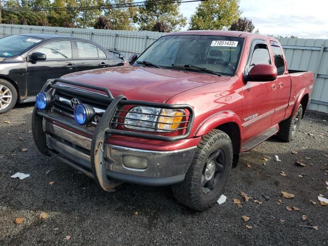5TBBT4813YS054429 - 2000 TOYOTA TUNDRA ACCESS CAB LIMITED RED photo 1
