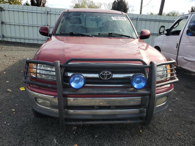 5TBBT4813YS054429 - 2000 TOYOTA TUNDRA ACCESS CAB LIMITED RED photo 5