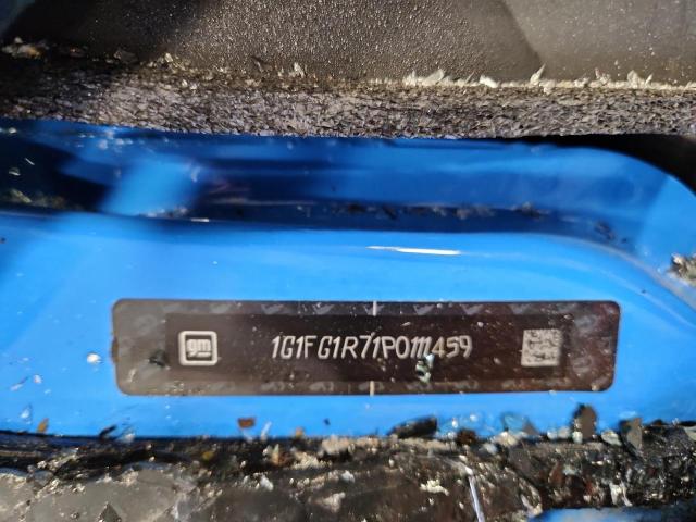 1G1FG1R71P0111459 - 2023 CHEVROLET CAMARO SS BLUE photo 12