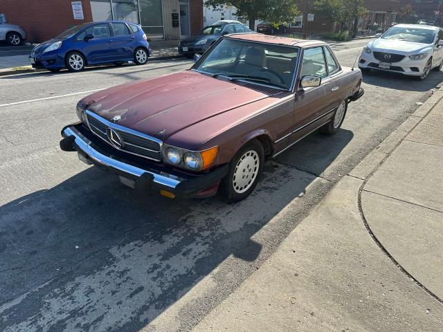 10704412052270 - 1979 MERCEDES-BENZ 450 SL BURGUNDY photo 2