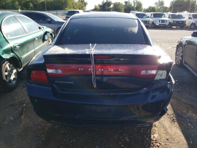 2C3CDXBG1DH706453 - 2013 DODGE CHARGER SE BLUE photo 6