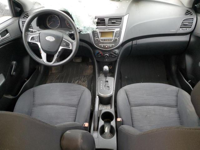 KMHCT5AE5HU322614 - 2017 HYUNDAI ACCENT SE GRAY photo 8