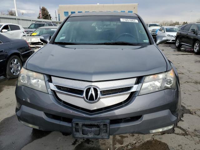 2HNYD28278H540889 - 2008 ACURA MDX CHARCOAL photo 5