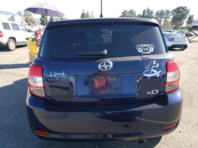 JTKKU10448J013418 - 2008 TOYOTA SCION XD BLUE photo 6