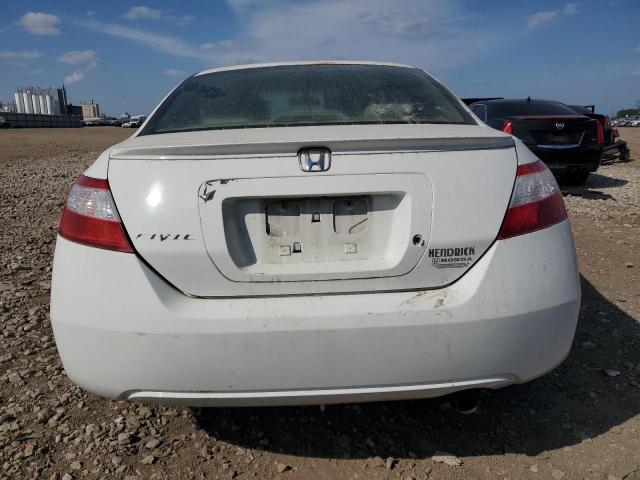 2HGFG126X8H564602 - 2008 HONDA CIVIC LX WHITE photo 6