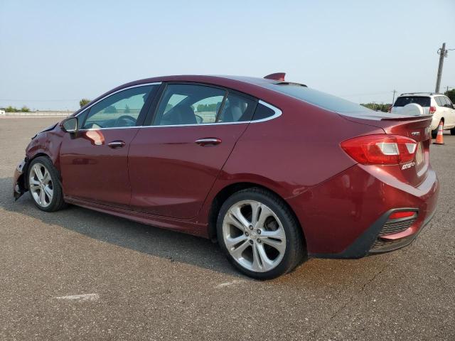 1G1BG5SM9G7248226 - 2016 CHEVROLET CRUZE PREMIER RED photo 2