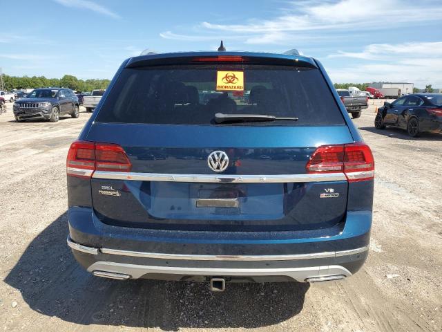 1V2NR2CA6JC574967 - 2018 VOLKSWAGEN ATLAS SEL PREMIUM BLUE photo 6