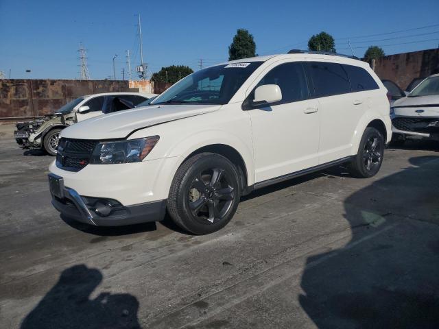 3C4PDCGGXJT379150 - 2018 DODGE JOURNEY CROSSROAD WHITE photo 1