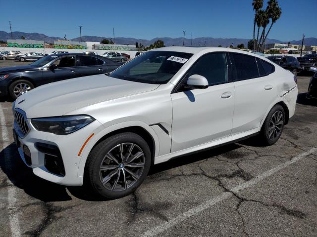 5UXCY6C07N9M65297 - 2022 BMW X6 XDRIVE40I WHITE photo 1