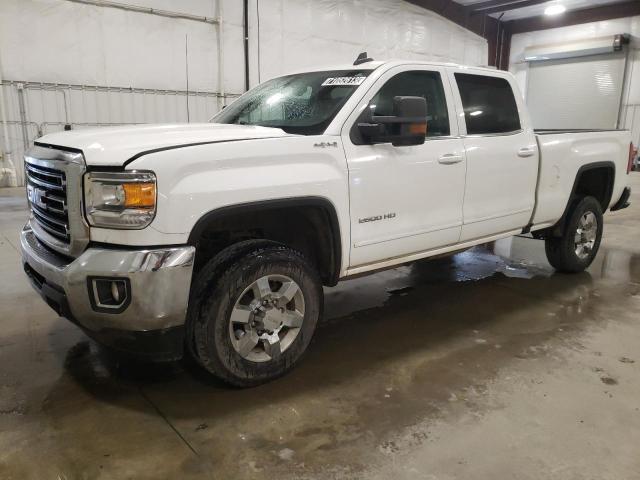 1GT12PEG7KF222127 - 2019 GMC SIERRA K2500 SLE WHITE photo 1