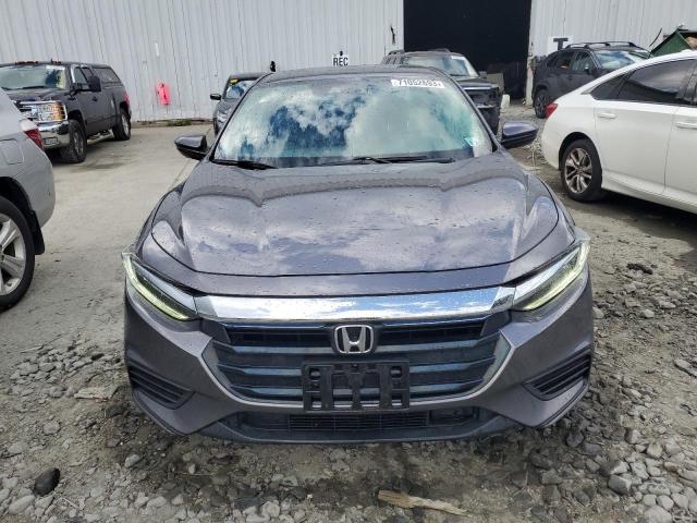 19XZE4F15KE011831 - 2019 HONDA INSIGHT LX GRAY photo 5