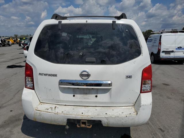 5N1AR18U18C643521 - 2008 NISSAN PATHFINDER S თეთრი ფოტო 6