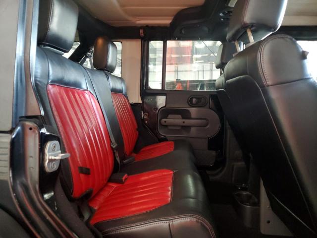 1J4GA59108L621845 - 2008 JEEP WRANGLER U SAHARA BLACK photo 11