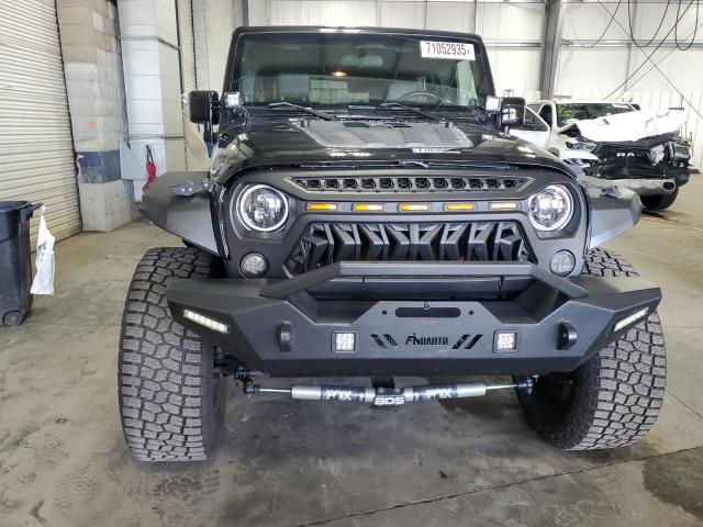 1J4GA59108L621845 - 2008 JEEP WRANGLER U SAHARA BLACK photo 5