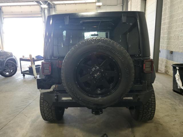 1J4GA59108L621845 - 2008 JEEP WRANGLER U SAHARA BLACK photo 6
