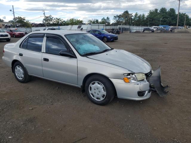 1NXBR12E02Z594433 - 2002 TOYOTA COROLLA CE 灰色 照片 4