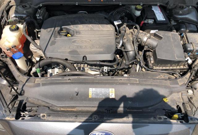 3FA6P0HD9JR162701 - 2018 FORD FUSION SE GRAY photo 7