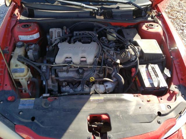 1G2NF52E83C258669 - 2003 PONTIAC GRAND AM SE1 RED photo 11