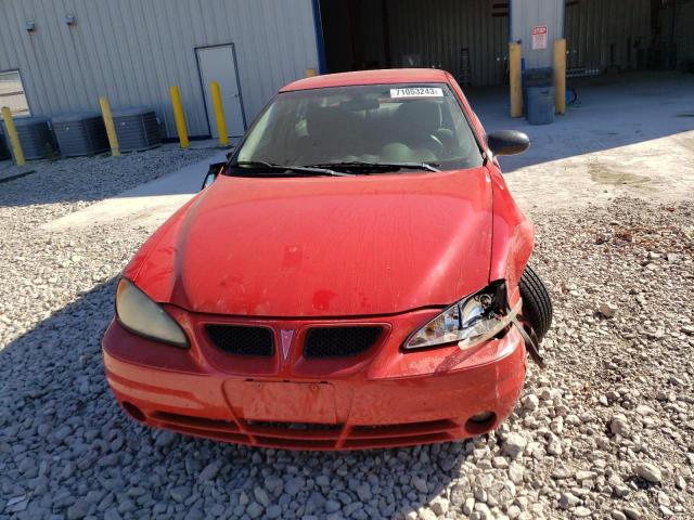 1G2NF52E83C258669 - 2003 PONTIAC GRAND AM SE1 RED photo 5