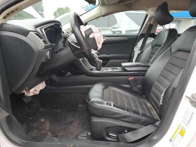 3FA6P0HDXHR342814 - 2017 FORD FUSION SE WHITE photo 7