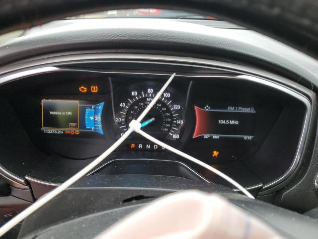 3FA6P0HDXHR342814 - 2017 FORD FUSION SE WHITE photo 9