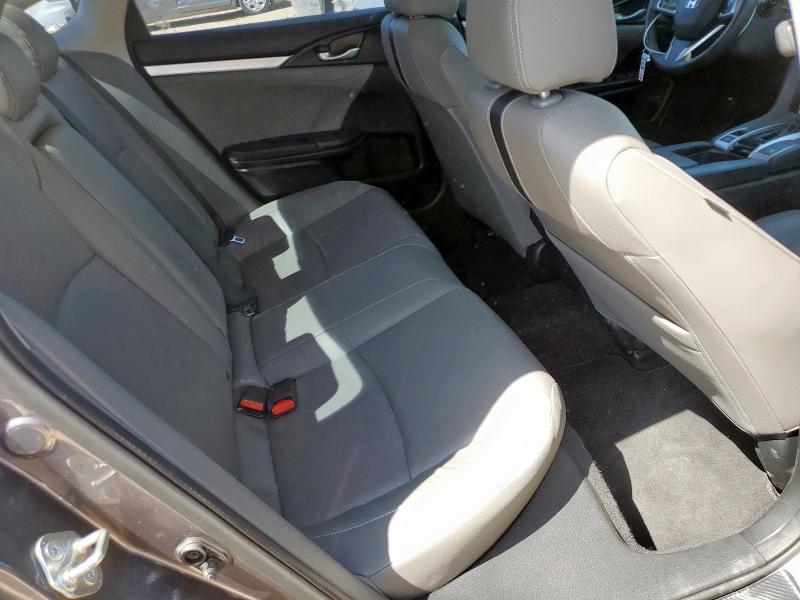 19XFC1F70HE030582 - 2017 HONDA CIVIC EXL CHARCOAL photo 10