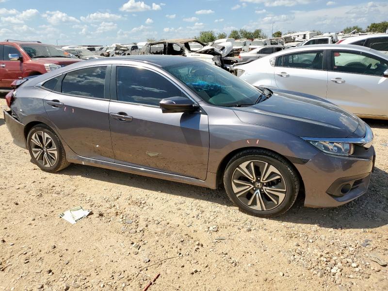 19XFC1F70HE030582 - 2017 HONDA CIVIC EXL CHARCOAL photo 4