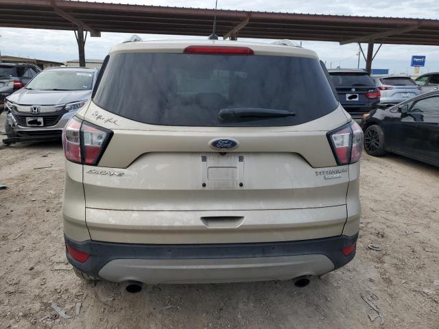 1FMCU0J94HUE15501 - 2017 FORD ESCAPE TITANIUM GOLD photo 6