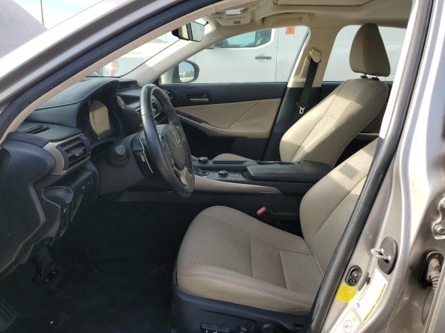 JTHBA1D29H5051646 - 2017 LEXUS IS 200T SILVER photo 7