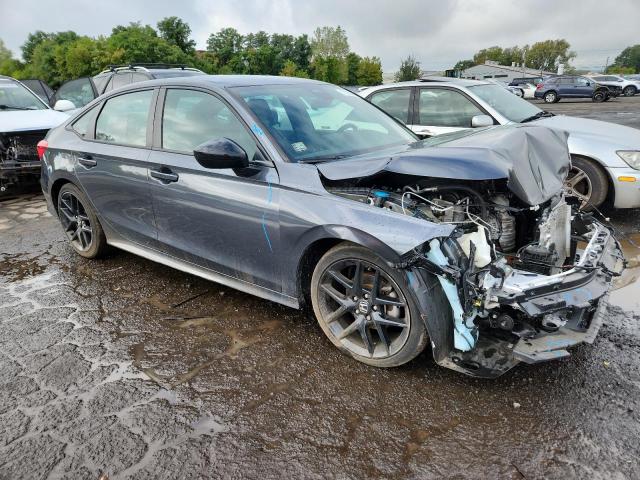 2HGFE2F59NH582114 - 2022 HONDA CIVIC SPORT GRAY photo 4