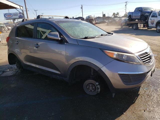 KNDPB3A29C7229492 - 2012 KIA SPORTAGE BASE GRAY photo 4