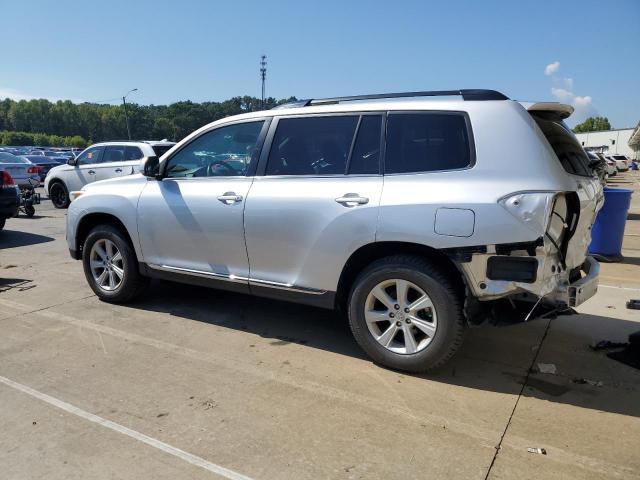 5TDBK3EH7DS203358 - 2013 TOYOTA HIGHLANDER BASE Gris photo 2