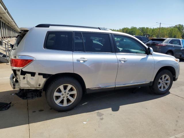 5TDBK3EH7DS203358 - 2013 TOYOTA HIGHLANDER BASE Gris photo 3