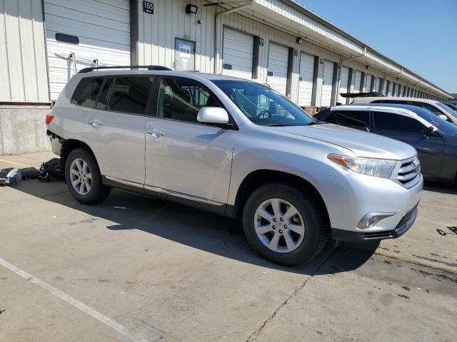 5TDBK3EH7DS203358 - 2013 TOYOTA HIGHLANDER BASE Gris photo 4