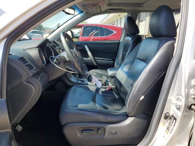 5TDBK3EH7DS203358 - 2013 TOYOTA HIGHLANDER BASE Gris photo 7