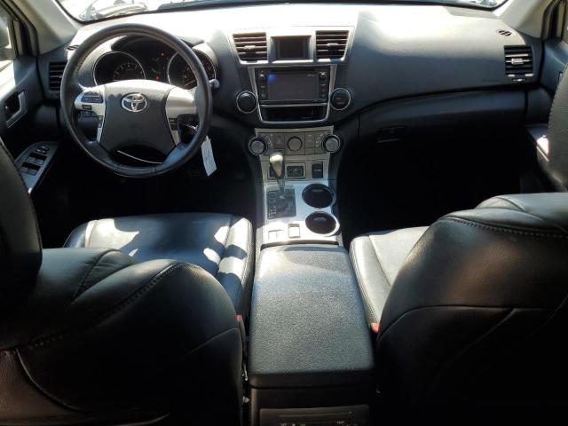 5TDBK3EH7DS203358 - 2013 TOYOTA HIGHLANDER BASE Gris photo 8