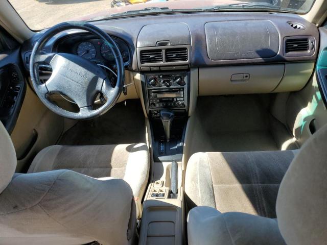 JF1SF65562H753654 - 2002 SUBARU FORESTER S RED photo 8