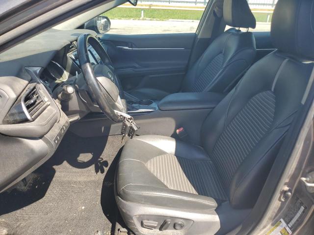 4T1B11HK1KU750810 - 2019 TOYOTA CAMRY L GRAY photo 7